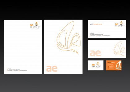 AE Neuman Stationery set