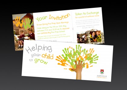 Ashville College Invitation Flyer