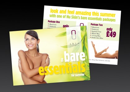 NU Skin Promotional Flyer