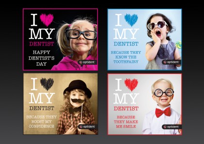 Optident social media campaign