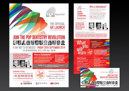 Style Italiano Advertising and Invitation